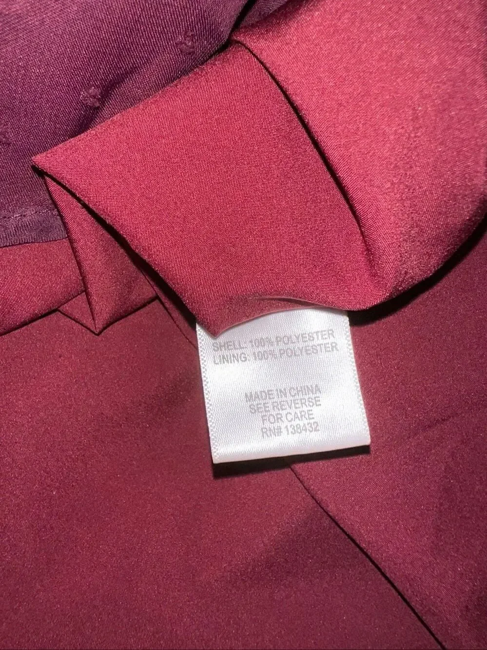 ModCloth Size 6 Apogee of Elegance Swiss Dot Tie Neck Fit & Flare Plum Dress